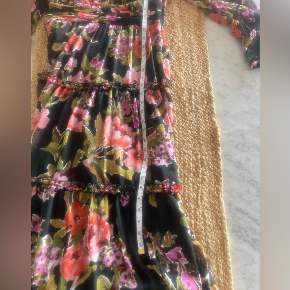 Aqua by Bloomingdales floral open-back maxi 🌺 - Picture 10 of 11